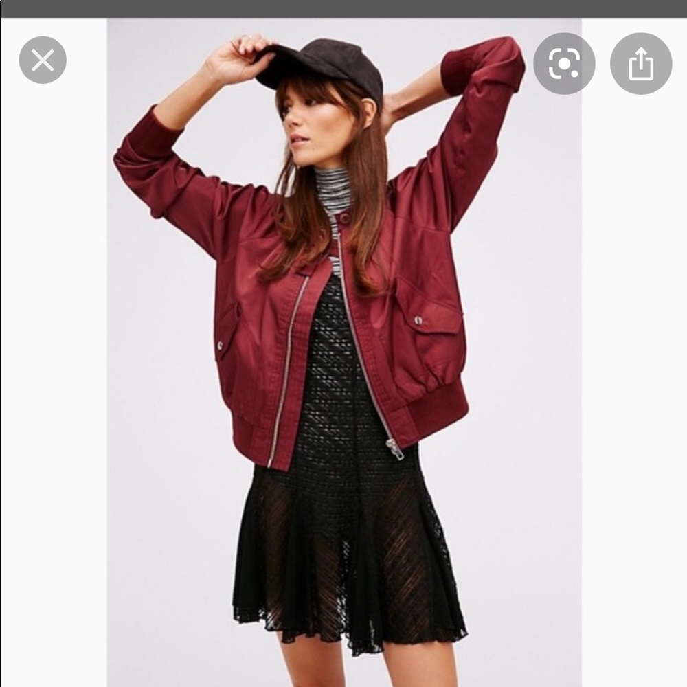 Free People Bomber Jacket